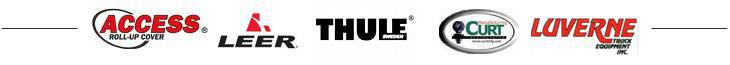 Our inventory includes Access, Leer, Thule, Curt Hitches, Luverne.