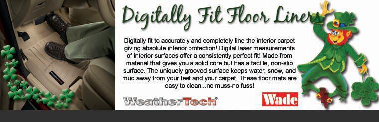 Click here for digitally fit floor mats.