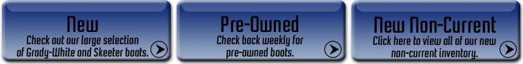 New: Check out our large selection of Grady-White and Skeeter boats.