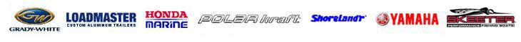 We carry Grady-White, Loadmaster, Honda Marine, Polar Kraft, ShoreLand'r, Yamaha, and Skeeter.