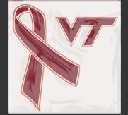 Virginia Tech Ribbon