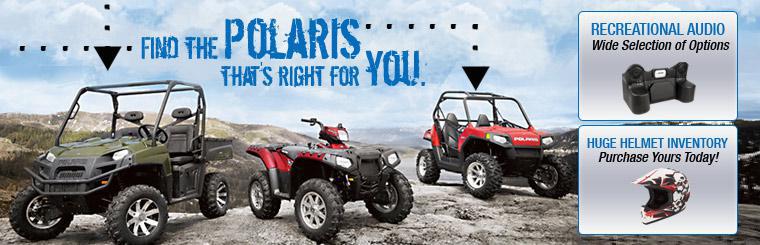Check out our lineup of 2010 Polaris Rangers.