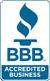 We are accredited by the Better Business Bureau.