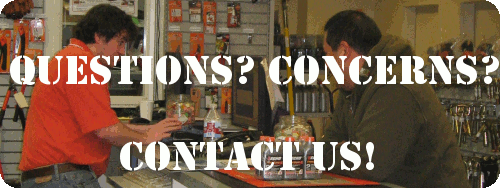Questions? Concerns? Contact us!