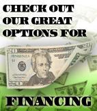 Check out our great options for Financing