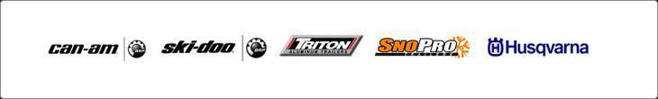 We carry great products from Can-Am, Ski-Doo, Triton Trailers, SnoPro Trailers, and Husqvarna.