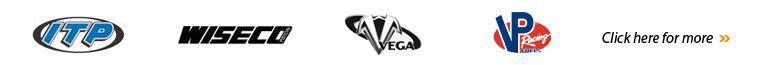 We carry products from ITP, Wiseco, O'Neal, and VP Racing. Click here for more brands.