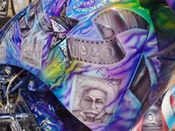 Time Warp Bike Paint Job