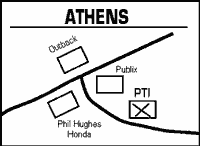Athens Map