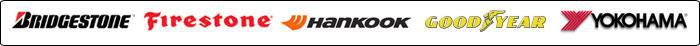We carry products from Bridgestone, Firestone, Hankook, Goodyear, and Yokohama.
