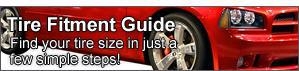 Tire Fitment Guide - Find your tire size in just a few simple steps!