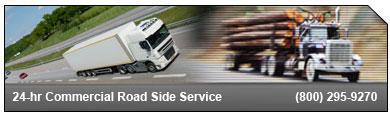 24-hr. Commercial Road Side Service (800) 295-9270.