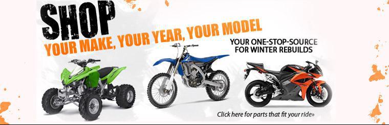 We're your one-stop-source for winter rebuilds. Click here for parts that fit your ride.