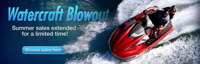 Summer watercraft sales have been extended for a limited time at North Texas Yamaha!