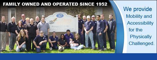 Family owned and operated since 1952! We provide Mobility and Accessibility for the Physically Challenged.