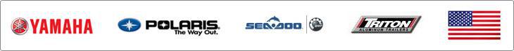 We carry products from Yamaha, Polaris, Victory, Sea- Doo, and Triton Trailers.