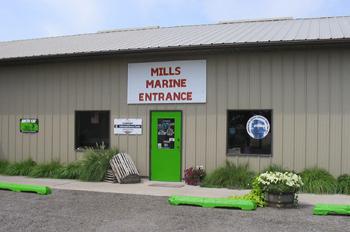 Mills Marine Entrance