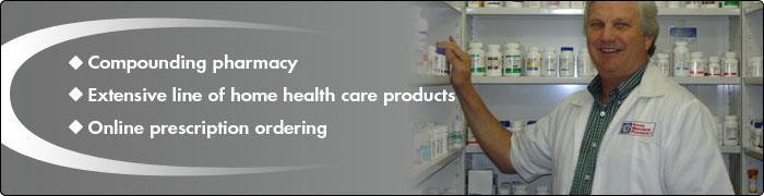 Cal-Med Pharmacy Plus Home Healthcare Supplies offers a compounding pharmacy, an extensive line of home health care products, and online prescription ordering.