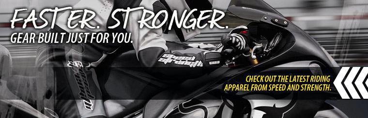 Click here to shop the latest riding apparel from Speed and Strength.
