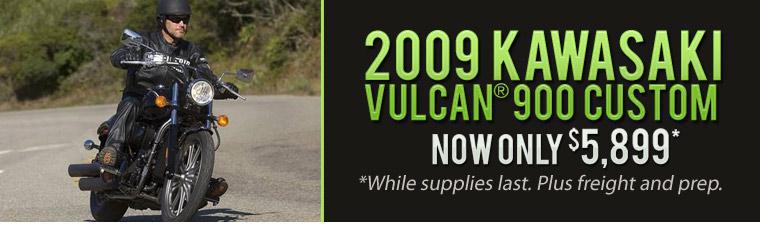2009 Kawasaki Vulcan 900 Custom: now only $5,899! Click here to check it out.