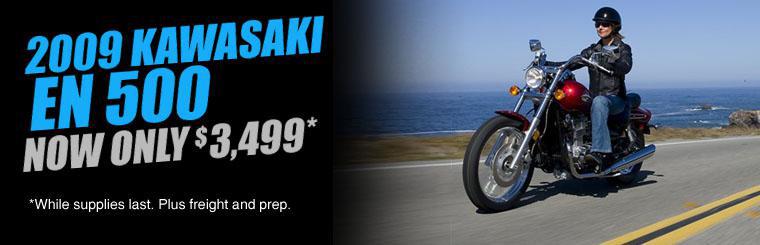 2009 Kawasaki EN 500: now only $3,499! Click here to check it out.
