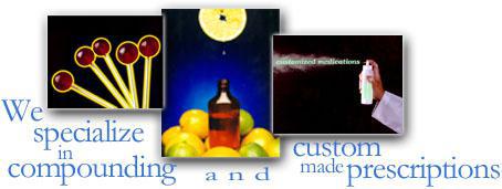 We specialize in compounding and custom-made prescriptions