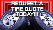 Request a tire quote today!