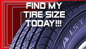 Find my tire size today!