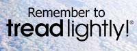 Remember to tread lightly!