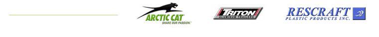 We carry products from Arctic Cat, Triton Trailers, and RESCRAFT.