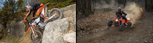 KTM ATVs and Motorcycles