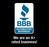 BBB We are an A+ rated business.