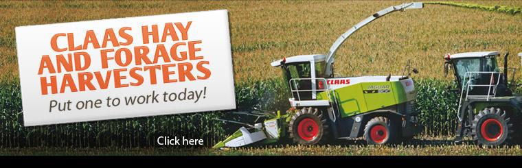 Click here for Claas hay and forage harvesters.