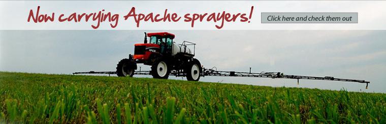 We now carry Apache sprayers! Click here and check them out.
