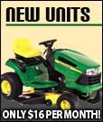 New Units: Only $16 per month!