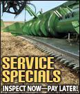 Service Specials: Inspect now—pay later!