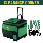 Clearance Corner. Save up to 50%.