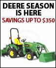 Deere season is here: Savings up to $350!
