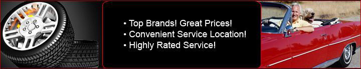 Top Brands! Great Prices! Convenient Service Location! Highly Rated Service!
