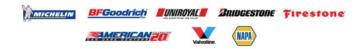 We carry products from Michelin, BFGoodrich, Uniroyal, Bridgestone, Firestone, and Valvoline. We accept American Car Care cards.