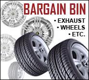 Bargain Bin—Exhaust, wheels, etc.
