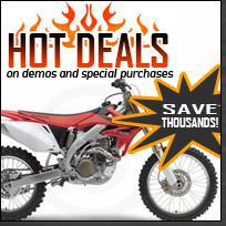 Hot deals on demos and special purchases. Save thousands!