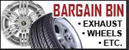 Bargain Bin - Exhaust, wheels, etc.