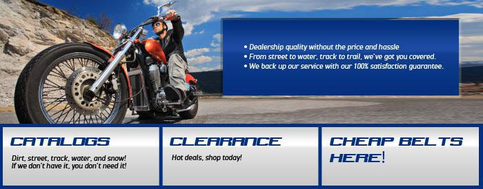 Dealership quality without the price and hassle. From street to water, track to trail, we've got you covered. We back up our service with 100% satisfaction guarantee.