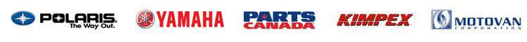 We carry products from Polaris, Yamaha, Parts Canada, Kimpex, and Motovan.