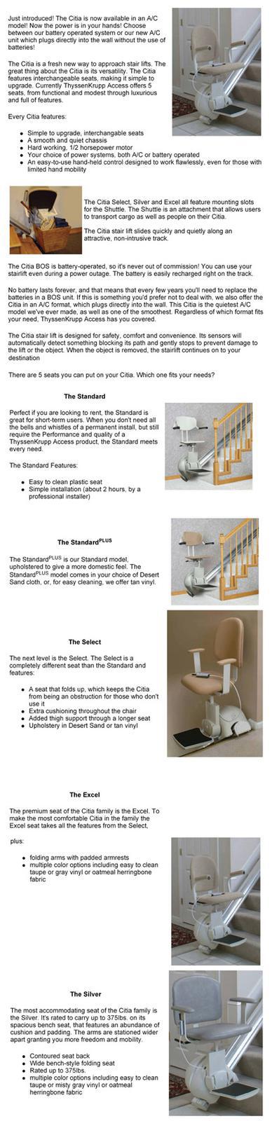 Citia Stair Lifts