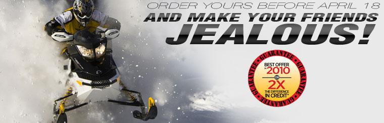 Order yours before April 18 and make all your friends jealous!