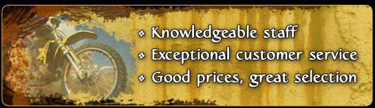 Knowledgeable staff. Exceptional customer service. Great prices, superb selection.