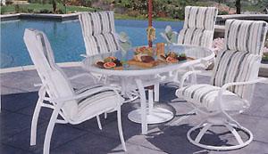 Homecrest Cushion Patio Set