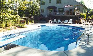 18x36 Lazy L Custom Inground Pool